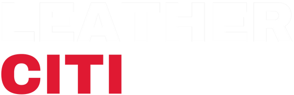 Leather Citi logo on black theme