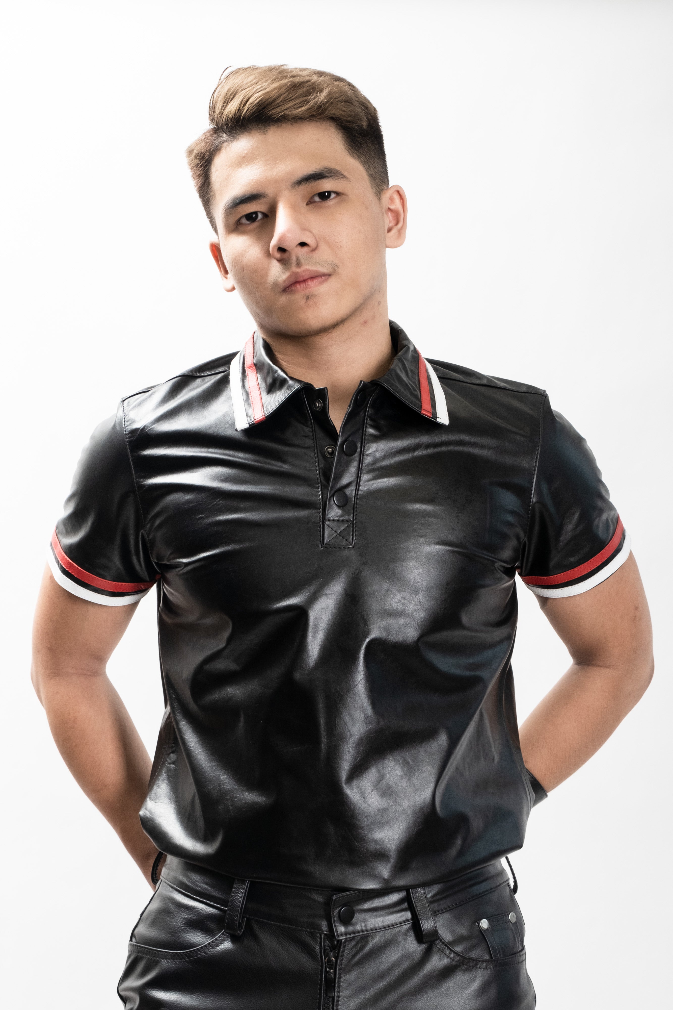 Leather polo 2025